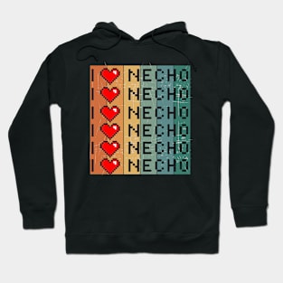 I heart Necho -Retro Hoodie